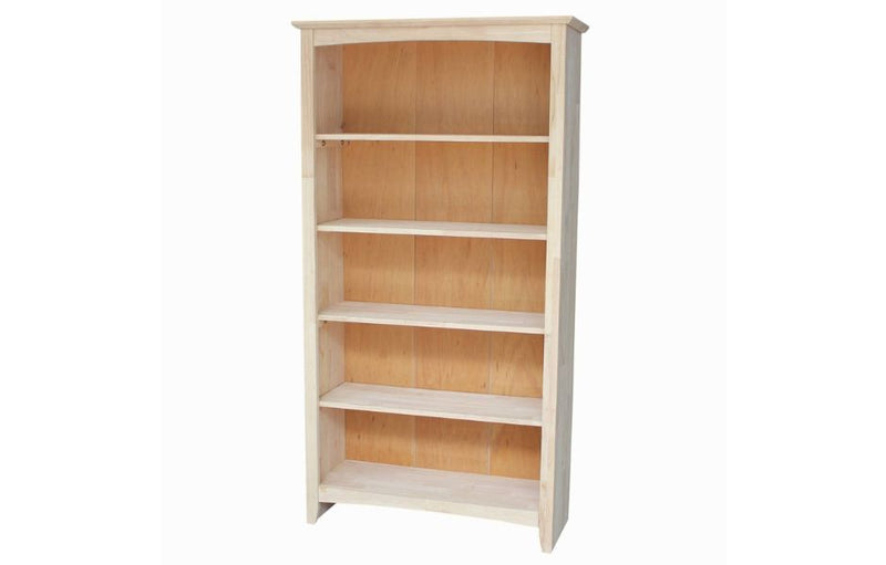 32" x 60" Shaker Bookcase