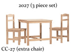 Kid's 3pc Table Sets