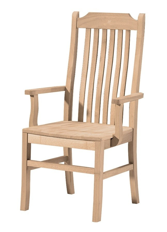 Tall Mission Chairs Burrs Unfinished Furniture