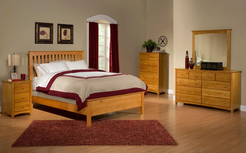 Alder Shaker Slat Beds