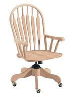 Deluxe Steambent Windsor Desk Chairs