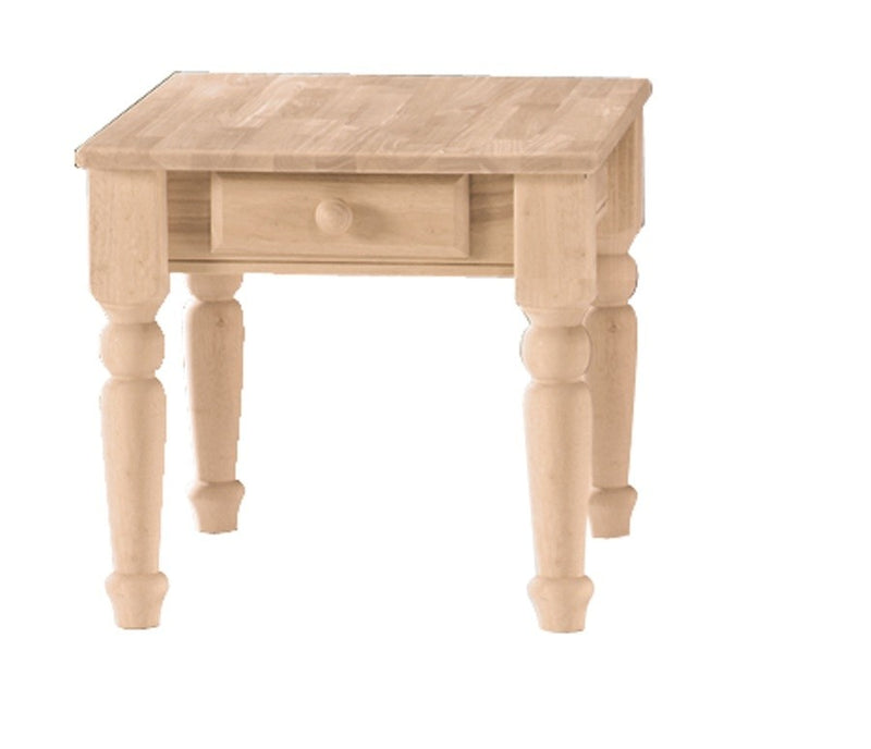 [26 Inch] Traditional End Table