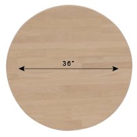 [36 Inch] Classic Round Table