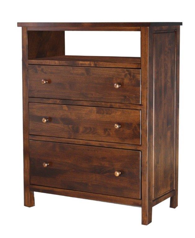 [33 Inch] Alder Heritage 3 Drawer TV Chest