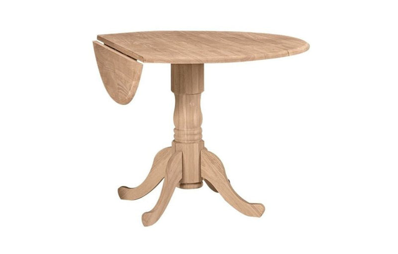 42" Round Dropleaf Dining Tables