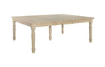 80" Butterfly Leaf Dining Table with Turned Legs